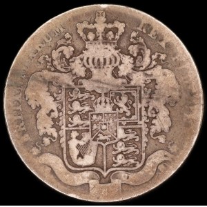 Great Britain. 1824-29 1/2 Crown William IIII Silver