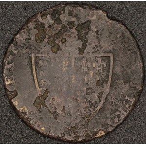 United Kingdom. 1760s Contemporary Counterfeit of a Spade Guinea in Copper