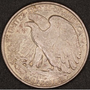 United States of America. 1942 1/2 Half Dollar Walking Liberty Silver