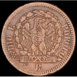 Vatican. 1849 1/2 Baiocco - Papal States