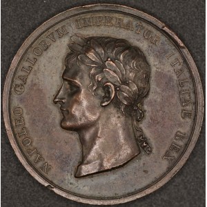 Italy. 1805 Medal of the Coronation of Napoleon I as King of Italy in Bronze