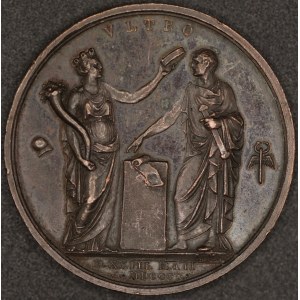Italy. 1805 Medal of the Coronation of Napoleon I as King of Italy in Bronze