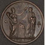 Italy. 1805 Medal of the Coronation of Napoleon I as King of Italy in Bronze