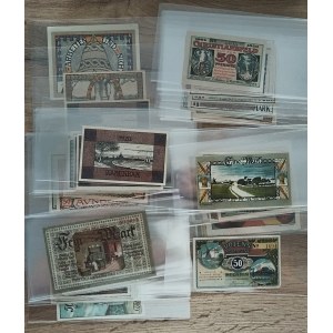 Denmark. 1921-23 65 Notgeld Banknotes