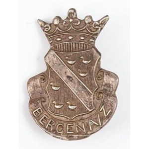 BADGE WITH BERGEN COAT OF ARMS
