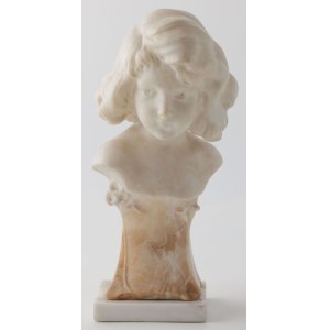 BUSTE DE PETITE FILLE, vers 1900