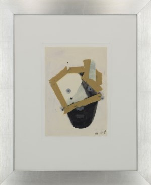Stasys EIDRIGEVICIUS (ur. 1949), Maska czarno-szara, 1994