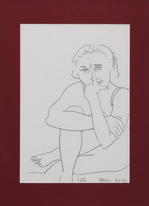Edward DWURNIK (1943-2018), Iza, 2004