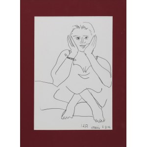Edward DWURNIK (1943-2018), Figure of Iza, 2004