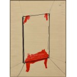 Jan BERDYSZAK (1934 - 2014), Szkic do serii: Powłoki, 1998
