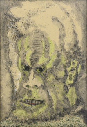 Józef SZAJNA (1922-2008), Z serii: Gęby i Maski, 1994