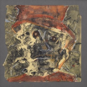 Józef SZAJNA (1922-2008), Z serii: Gęby i Maski, 1997
