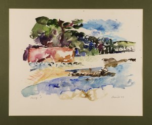 Juliusz JONIAK (1925-2021), Zatoka w Cassis, 2007