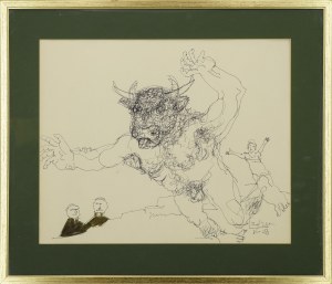 Leszek RÓZGA (1924-2015), Minotaur, 2003