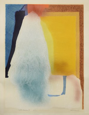 Halina CHROSTOWSKA-PIOTROWICZ (1929-1990), Figura Niebieska IX, 1975