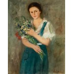 Zygmunt Menkes (1896 Lwów - 1986 Riverdale), Dziewczyna z kwiatami