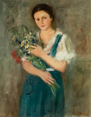 Zygmunt Menkes (1896 Lwów - 1986 Riverdale), Dziewczyna z kwiatami