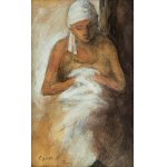 Leopold Gottlieb (1879 Drohobycz - 1934 Paryż), Siedząca kobieta
