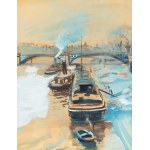 Rajmund Kanelba (1897 Warsaw - 1960 London), Pont des Arts in Paris