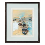 Rajmund Kanelba (1897 Warsaw - 1960 London), Pont des Arts in Paris