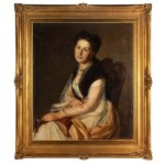 Bolesław Łaszczyński (1842, Grabowo Królewskie – 1909, Kraków), Portrait of a Lady, 1869
