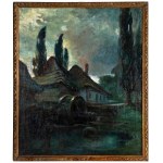 Józef Jan Piotrowski (1878 Kraków-1944 Kraków), Stary młyn, ok. 1906 r.