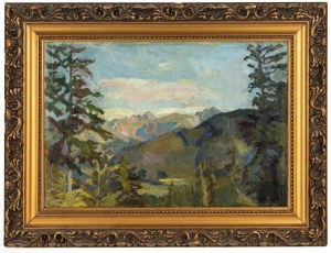 Stanisław Kamocki (1875 Warszawa - 1944 Zakopane), Widok na Tatry