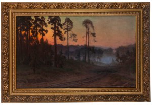 Jan Grubiński (1874 Warszawa - 1945 Rabka Zdrój), Po zachodzie słońca