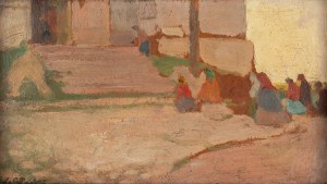 Włodzimierz Błocki (1885-1921), Przed kościołem