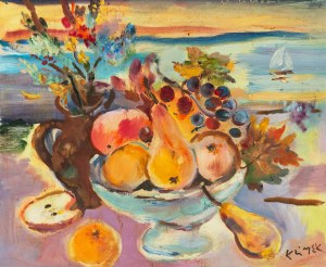 Ludwik Klimek (1912 Skoczów - 1992 Nicea), Owoce na plaży
