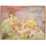 Henryk Gotlib (1890 Kraków - 1966 South Godstone), Woman on a couch