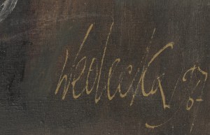 Wanda Wedecka (1919 Homel - 2011 Warszawa), Martwa natura, 1967 r.
