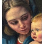 ANONIMO, Virgin Mary and the Infant Jesus