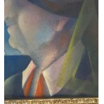 UNIDENTIFIED SIGNATURE, male figure with a hat