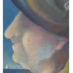 UNIDENTIFIED SIGNATURE, male figure with a hat