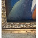 UNIDENTIFIED SIGNATURE, male figure with a hat
