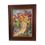 UNIDENTIFIED SIGNATURE, colorful street