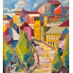 UNIDENTIFIED SIGNATURE, colorful street