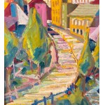 UNIDENTIFIED SIGNATURE, colorful street