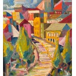 UNIDENTIFIED SIGNATURE, colorful street