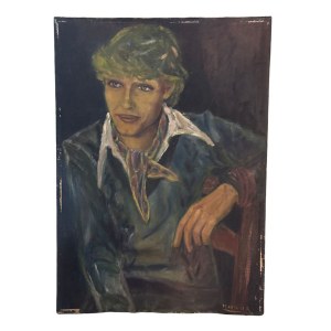 R. Franzoni, portrét ženy - R. Franzoni
