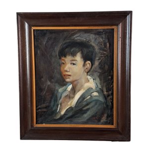 UNIDENTIFIED SIGNATURE, portrait of a young person