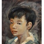 UNIDENTIFIED SIGNATURE, portrait of a young person