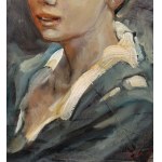 UNIDENTIFIED SIGNATURE, portrait of a young person