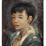 UNIDENTIFIED SIGNATURE, portrait of a young person