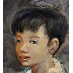 UNIDENTIFIED SIGNATURE, portrait of a young person