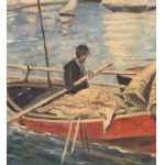 ANONIMO, seascape with fishermen