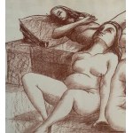 UNIDENTIFIED SIGNATURE, female nudes