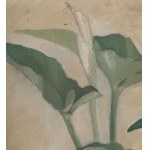 UNIDENTIFIED SIGNATURE, vase with flowers