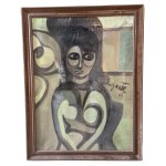 UNIDENTIFIED SIGNATURE, female figure
